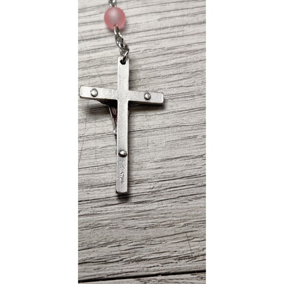 Vintage Knights of Columbus Catholic Saint Mary Rosary-Made In Italy - Picture 3 of 11